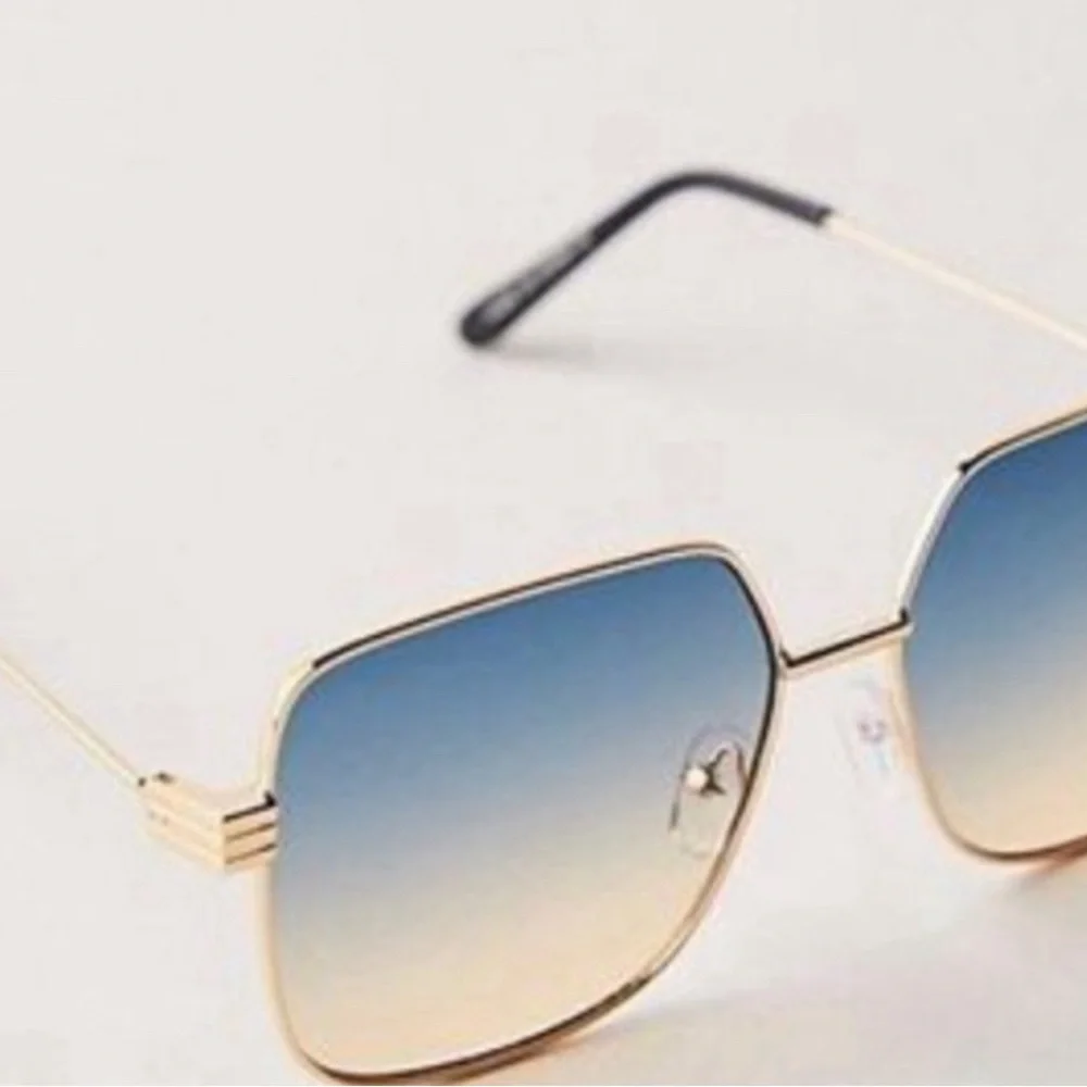 Free People Gorgeous Long Island Oversized Sunglasses ❤️NWOT - Picture 4 of 7